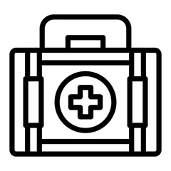 First aid kit Vector Design Icon Style