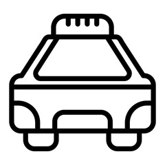 Taxi Vector Design Icon Style