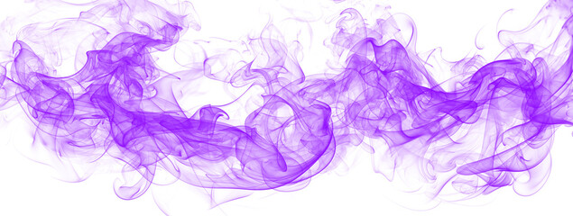 Realistic Purple Smoke Effect