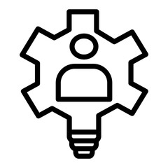Initiative Vector Design Icon Style