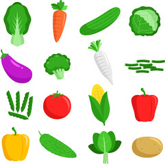 Collection of vegetables
