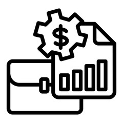 Portfolio Vector Design Icon Style