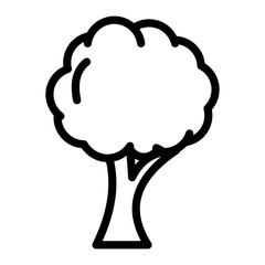 Tree Vector Design Icon Style