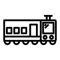 Train Vector Design Icon Style