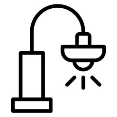 Streetlight Vector Design Icon Style