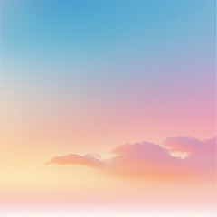 Soft Pastel Gradient Background with Subtle Pink and Blue Color Tones