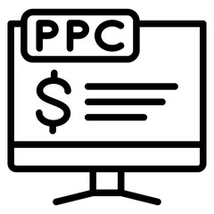 PPC Vector Design Icon Style