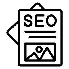 Image SEO Vector Design Icon Style