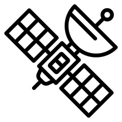 Satellite Vector Design Icon Style