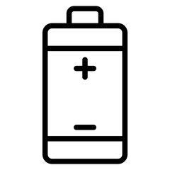 Battery Vector Design Icon Style
