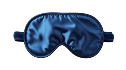 Eye mask isolated on transparent or white background.