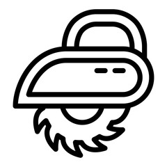 Saw Vector Design Icon Style