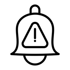 Alert Vector Design Icon Style
