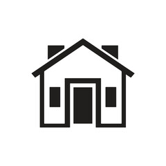 house silhouette free eps with fully editable