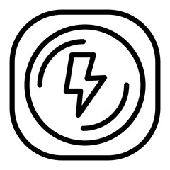 Energy Vector Design Icon Style