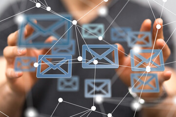 mail communication support contact concept service