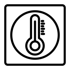Temperature Sensor Vector Design Icon Style
