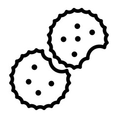 Cookie Vector Design Icon Style