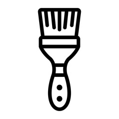 Pastry Brush Vector Design Icon Style