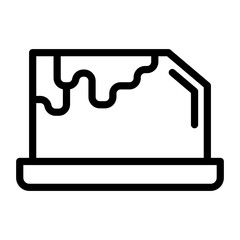 Butter Vector Design Icon Style