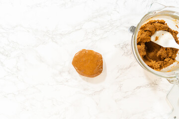 Classic Gingerbread Cookie Dough for Holiday Baking