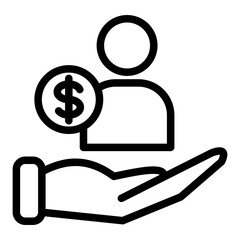 Employee Benefits Vector Design Icon Style