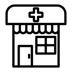 Obraz premium Pharmacy Vector Design Icon Style