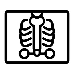 X-Ray Vector Design Icon Style
