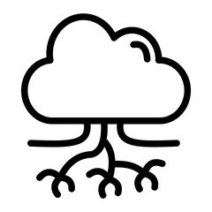 Rooting Vector Design Icon Style