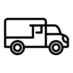 Food Truck Vector Design Icon Style