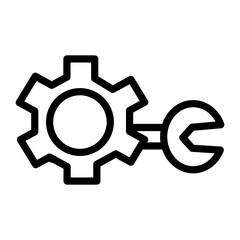Configuration Vector Design Icon Style