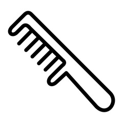 Fototapeta premium Comb Vector Design Icon Style
