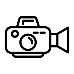 Camera Vector Design Icon Style
