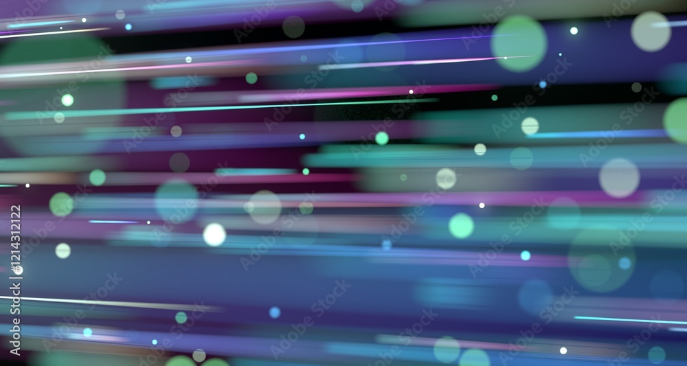 Aufkleber light wave background, 3d rendering, abstract background