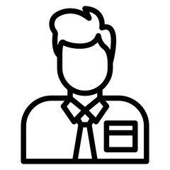 Businessman Vector Design Icon Style