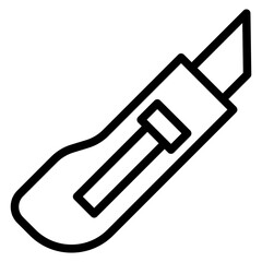 Cutter Vector Design Icon Style