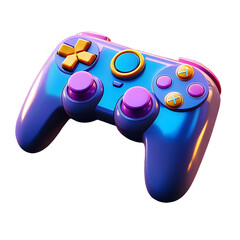 Video Game Controller 3d cartoon style illustration © Daniel
