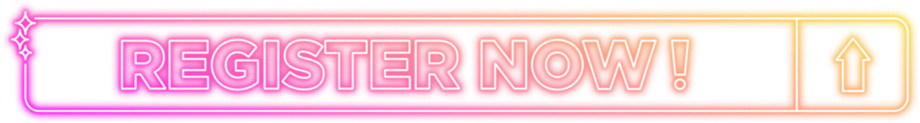 Neon Click Button Icon