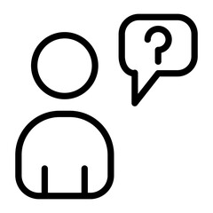 Question Vector Design Icon Style