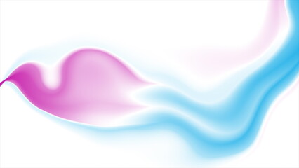 Bright blue purple smooth glossy wave abstract elegant background