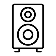 Speakers Vector Design Icon Style