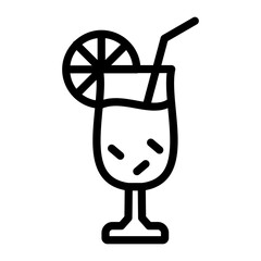 Cocktail Vector Design Icon Style