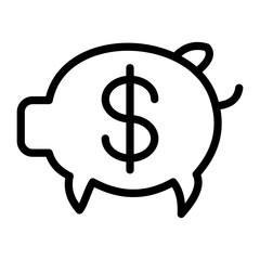Savings Vector Design Icon Style