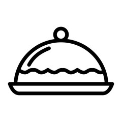 Cake Dome Vector Design Icon Style