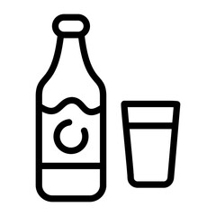 Cider Vector Design Icon Style
