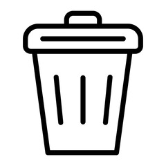 BIN Vector Design Icon Style