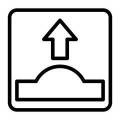 Hump Vector Design Icon Style