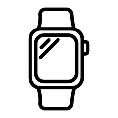 Smart Watch Vector Design Icon Style