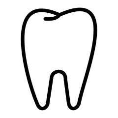 Obraz premium Tooth Vector Design Icon Style