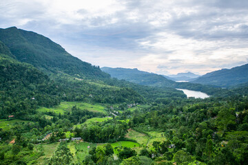 Obraz premium The very beautiful nature in sri lanka, also called the pearl of the Indian ocean. Travel in Asia